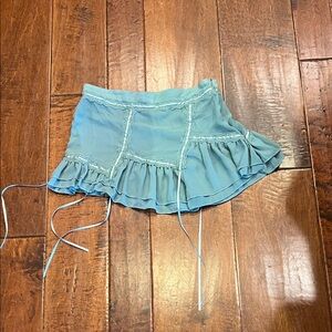 Ruffled Mini Skirt